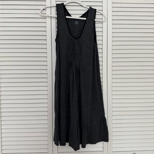 DKNY Sz S Grey and Black Super Soft Sleeveless Nightgown